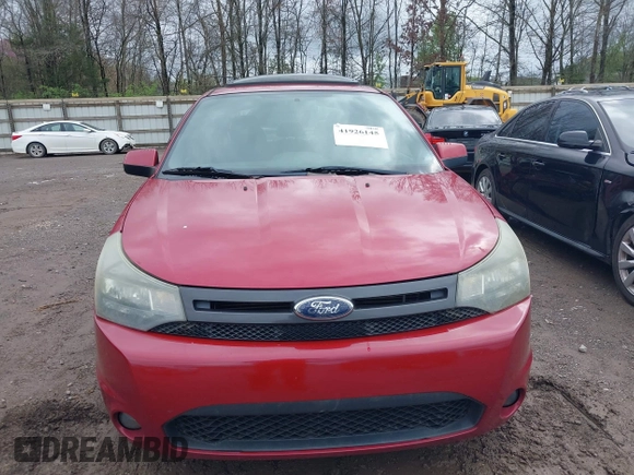 2010 Ford Focus SES with VIN 1FAHP3GN9AW169259, listed as a IAAI auction lot 41926145 with 192,661 mi miles. Bid and sale history available at carsss.com. Image 6.