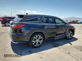 2019 Lexus RX 350L Premium with VIN JTJDZKCA4K2019484, listed as a Copart auction lot 60452455 with 66,007 mi miles and Salvage title. Bid and sale history available at DreamBid. Image 3.