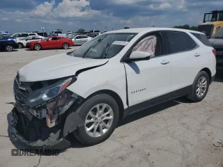 2018 Chevrolet Equinox LT with VIN 3GNAXJEV7JL114695, listed as a Copart auction lot 63435215 with Not provided miles and Salvage title. Bid and sale history available at DreamBid. Image 1.