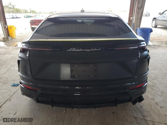 2021 Lamborghini Urus with VIN ZPBUA1ZL8MLA13299, listed as a Copart auction lot 43382284 with 20,929 mi miles and Salvage Title. Bid and sale history available at carsss.com. Image 6.
