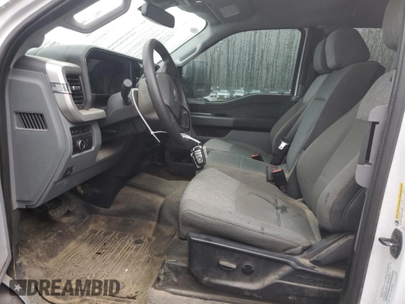 2023 Ford F-250 with VIN 1FT8X2BN0PEC27558, listed as a Copart auction lot 68699574 with 34,777 mi miles and Salvage title. Bid and sale history available at DreamBid. Image 7.