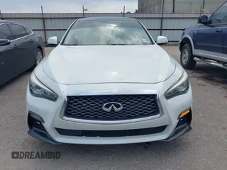2019 Infiniti Q50 Luxe with VIN JN1EV7AP4KM510863, listed as a IAAI auction lot 42251042 with 54,156 mi miles and . Bid and sale history available at DreamBid. Image 12.