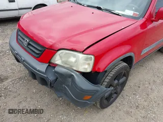 2001 Honda CR-V EX with VIN JHLRD18671C039651, listed as a IAAI auction lot 42040445 with 222,479 mi miles. Bid and sale history available at carsss.com. Image 6.