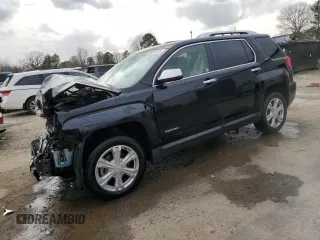2017 GMC Terrain SLT z VIN 2GKALPEK2H6160631, wystawiony jako Copart lot #48257935 z przebiegiem 146 458 mil mil oraz Szkoda całkowita • Salvage title. Historia ofert i sprzedaży dostępna na DreamBid. Obrazek 1.