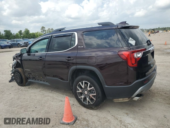 2021 GMC Acadia SLE z VIN 1GKKNKLS9MZ157731, wystawiony jako Copart lot #54155425 z przebiegiem 64 347 mil mil oraz Szkoda całkowita • Salvage title. Historia ofert i sprzedaży dostępna na DreamBid. Obrazek 2.