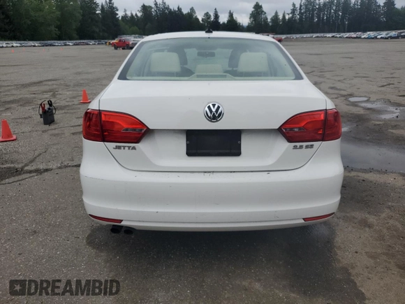 2012 Volkswagen Jetta SE with VIN 3VWDP7AJ5CM301293, listed as a Copart auction lot 57131005 with 93,898 mi miles and Salvage title. Bid and sale history available at DreamBid. Image 6.
