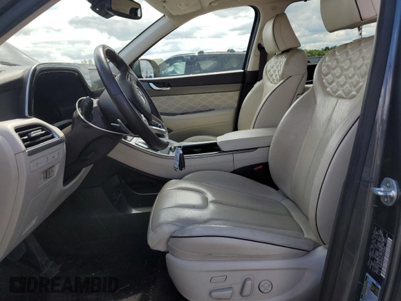 2020 Hyundai Palisade Limited with VIN KM8R5DHE4LU124555, listed as a Copart auction lot 58223205 with 69,385 mi miles and Salvage title. Bid and sale history available at DreamBid. Image 7.