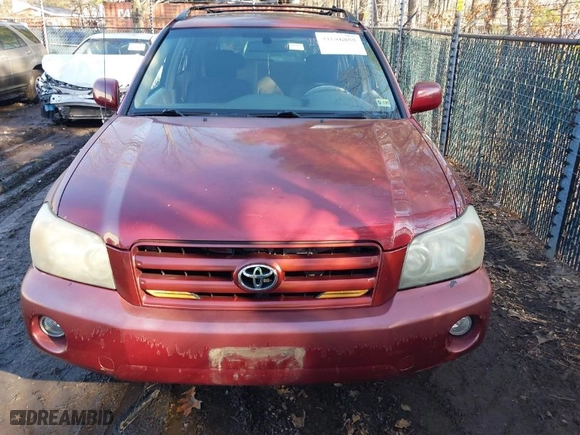 2007 Toyota Highlander w/3rd Row with VIN JTEEP21A670226246, listed as a IAAI auction lot 41686855 with 236,804 mi miles. Bid and sale history available at carsss.com. Image 6.