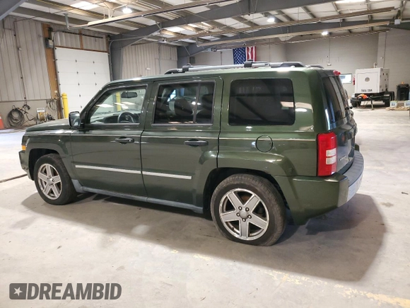 2008 Jeep Patriot Limited with VIN 1J8FF48W78D577601, listed as a Copart auction lot 50156355 with 221,652 mi miles and Clean title. Bid and sale history available at DreamBid. Image 2.