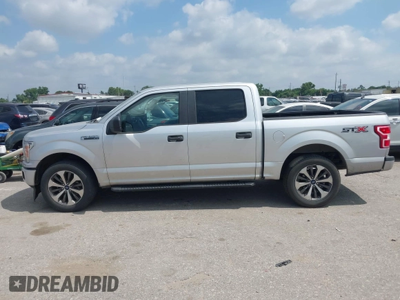 2019 Ford F-150 XL with VIN 1FTEW1CP0KFB03647, listed as a IAAI auction lot 42332460 with 82,768 mi miles and . Bid and sale history available at DreamBid. Image 14.