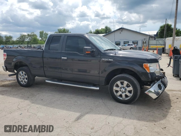 2014 Ford F-150 XL with VIN 1FTEX1CM7EKD10552, listed as a Copart auction lot 63090035 with Not provided miles and Salvage title. Bid and sale history available at DreamBid. Image 4.