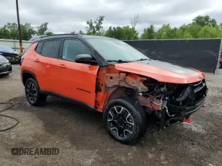 2021 Jeep Compass Trailhawk с VIN 3C4NJDDB5MT589223, выставлен на аукционе Copart как лот 65392765 с пробегом 141 919 миль миль и Чистый • Clean title. История ставок и продаж доступна на DreamBid. Изображение 4.