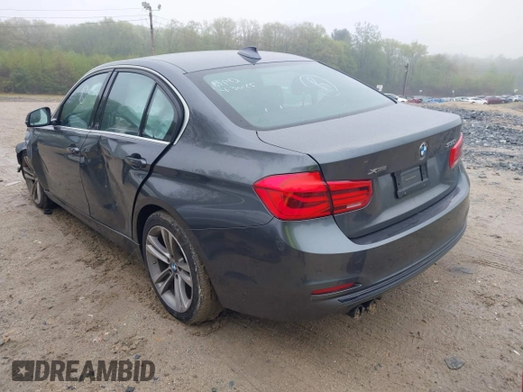 2017 BMW 3 Series 330i xDrive with VIN WBA8D9G39HNU64668, listed as a IAAI auction lot 42180325 with 117,778 mi miles and . Bid and sale history available at DreamBid. Image 3.