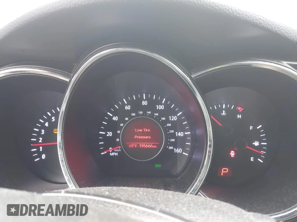 2013 Kia Optima EX with VIN 5XXGN4A78DG154186, listed as a IAAI auction lot 41911184 with 195,666 mi miles. Bid and sale history available at carsss.com. Image 15.