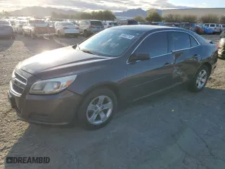2013 Chevrolet Malibu LS with VIN 1G11B5SA7DF169638, listed as a Copart auction lot 48822195 with 144,313 mi miles and Salvage Title. Bid and sale history available at carsss.com. Image 1.