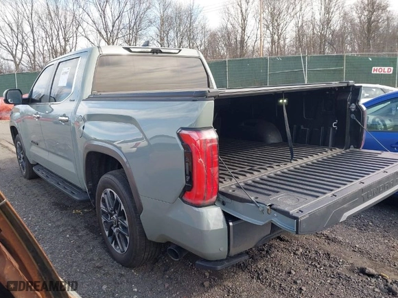 2024 Toyota Tundra 4WD Limited with VIN 5TFJA5DB1RX217281, listed as a IAAI auction lot 41828907 with 15,708 mi miles. Bid and sale history available at carsss.com. Image 3.