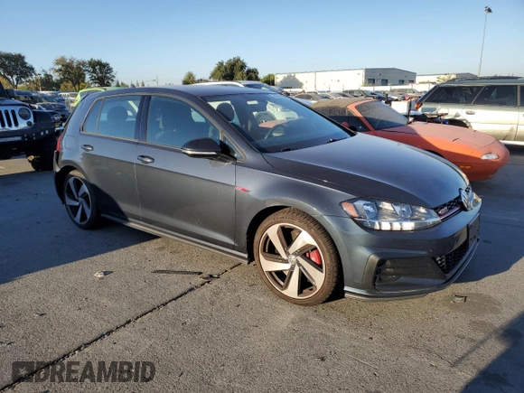 2020 Volkswagen GTI S with VIN 3VW6T7AU7LM001611, listed as a Copart auction lot 69660664 with 70,767 mi miles and Salvage Title. Bid and sale history available at DreamBid. Image 4.