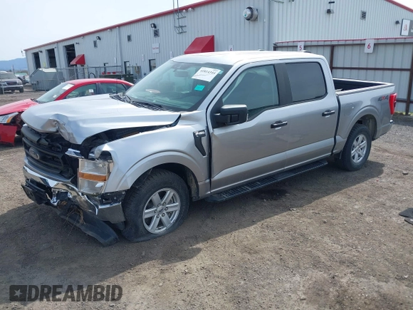 2021 Ford F-150 XL z VIN 1FTFW1E5XMFA28555, wystawiony jako IAAI lot #41814344 z przebiegiem 31 680 mil mil oraz . Historia ofert i sprzedaży dostępna na DreamBid. Obrazek 17.
