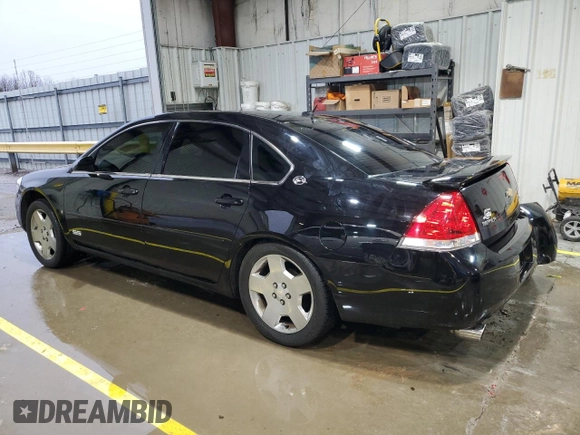2006 Chevrolet Impala SS with VIN 2G1WD58C469213163, listed as a Copart auction lot 51448895 with 105,899 mi miles and Salvage Title. Bid and sale history available at DreamBid. Image 2.