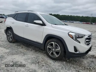 2020 GMC Terrain SLT with VIN 3GKALPEV6LL261699, listed as a Copart auction lot 60402175 with 99,843 mi miles and Salvage title. Bid and sale history available at DreamBid. Image 4.