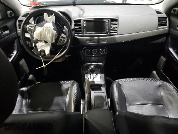 2011 Mitsubishi Lancer GTS with VIN JA32U8FW2BU036760, listed as a Copart auction lot 85325604 with 208,230 mi miles and Salvage Title. Bid and sale history available at carsss.com. Image 8.