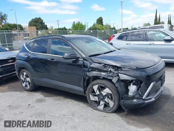 2024 Hyundai Kona Limited with VIN KM8HE3A38RU075108, listed as a IAAI auction lot 42051954 with 21,205 mi miles. Bid and sale history available at carsss.com. Image 13.