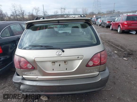 1999 Lexus RX 300 Luxury SUV with VIN JT6HF10U6X0054124, listed as a IAAI auction lot 41566201 with 220,462 mi miles. Bid and sale history available at carsss.com. Image 16.
