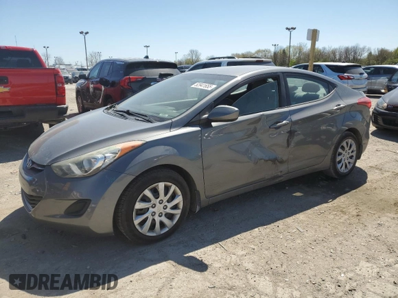 2013 Hyundai Elantra Limited z VIN 5NPDH4AE2DH160627, wystawiony jako Copart lot #52941655 z przebiegiem 133 048 mil mil oraz Nie do naprawy • Non repairable. Historia ofert i sprzedaży dostępna na DreamBid. Obrazek 1.