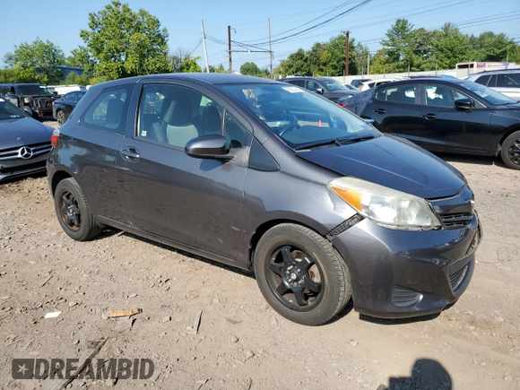 2013 Toyota Yaris L with VIN JTDJTUD39DD561836, listed as a Copart auction lot 69000494 with 63,780 mi miles and Salvage Title. Bid and sale history available at carsss.com. Image 4.
