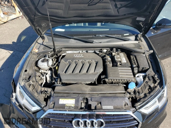 2017 Audi A3 Sedan Premium Plus with VIN WAUGUGFF5H1074962, listed as a Copart auction lot 73351784 with 41,506 mi miles and Salvage Title. Bid and sale history available at carsss.com. Image 11.