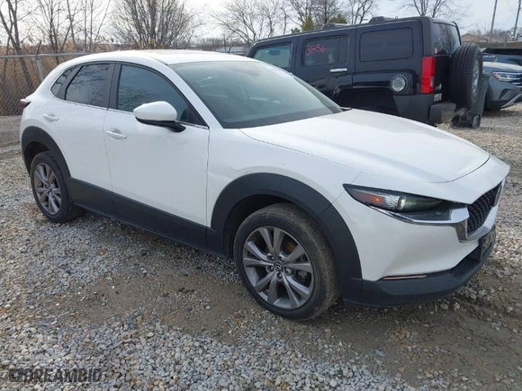 2021 Mazda CX-30 Preferred with VIN 3MVDMBCLXMM212008, listed as a IAAI auction lot 41758314 with 74,707 mi miles. Bid and sale history available at carsss.com. Image 1.
