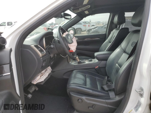 2017 Jeep Grand Cherokee Overland with VIN 1C4RJFCT6HC626918, listed as a Copart auction lot 44758135 with 85,112 mi miles and Salvage Title. Bid and sale history available at carsss.com. Image 7.
