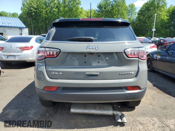 2019 Jeep Compass High Altitude z VIN 3C4NJDCB9KT704520, wystawiony jako Copart lot #58820335 z przebiegiem 17 061 mil mil oraz Szkoda całkowita • Salvage title. Historia ofert i sprzedaży dostępna na DreamBid. Obrazek 6.