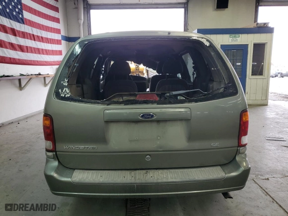 2003 Ford Windstar Wagon SE with VIN 2FMZA52403BB67426, listed as a Copart auction lot 77018904 with 0 mi miles and Salvage Title. Bid and sale history available at carsss.com. Image 6.
