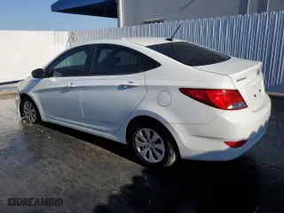 2016 Hyundai Accent SE with VIN KMHCT4AE7GU971078, listed as a Copart auction lot 50918275 with 56,145 mi miles and Clean Title. Bid and sale history available at carsss.com. Image 2.