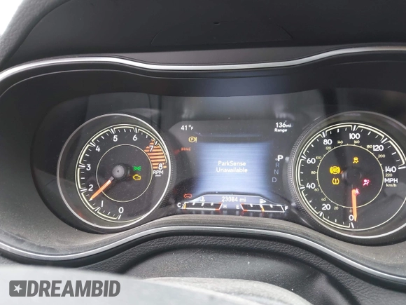 2020 Jeep Cherokee Limited with VIN 1C4PJMDX4LD575922, listed as a IAAI auction lot 41887410 with 23,384 mi miles and . Bid and sale history available at DreamBid. Image 7.