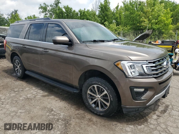 2019 Ford Expedition Max XLT with VIN 1FMJK1JT5KEA59396, listed as a Copart auction lot 61292165 with 121,800 mi miles and Clean title. Bid and sale history available at DreamBid. Image 4.