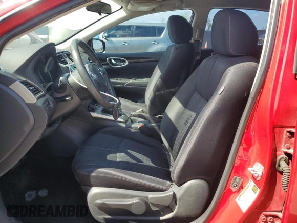 2016 Nissan Sentra SV with VIN 3N1AB7AP4GL676972, listed as a Copart auction lot 53526055 with 146,128 mi miles and Salvage Title. Bid and sale history available at DreamBid. Image 7.