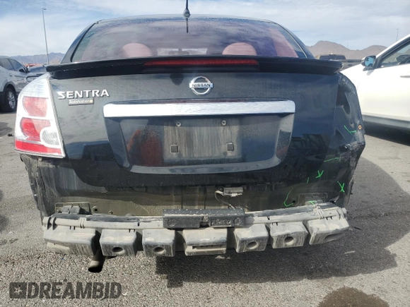 2011 Nissan Sentra 2.0 with VIN 3N1AB6APXBL608534, listed as a Copart auction lot 45417635 with 107,665 mi miles and Salvage Title. Bid and sale history available at DreamBid. Image 6.