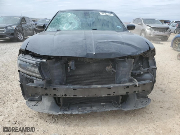 2016 Dodge Charger SXT with VIN 2C3CDXHGXGH126243, listed as a Copart auction lot 47204555 with 113,966 mi miles and Salvage Title. Bid and sale history available at carsss.com. Image 5.