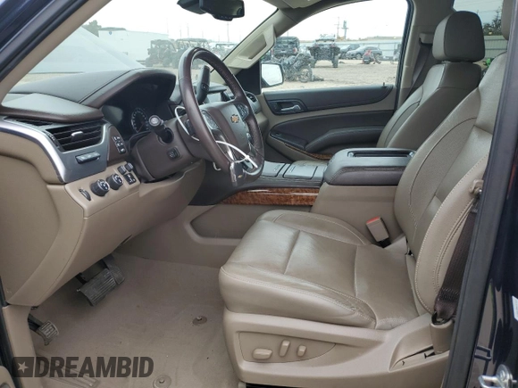 2020 Chevrolet Tahoe Premier with VIN 1GNSKCKC9LR153690, listed as a Copart auction lot 48520425 with 41,418 mi miles and Salvage title. Bid and sale history available at DreamBid. Image 7.