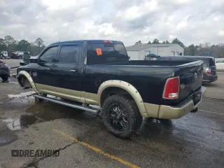 2013 Ram 2500 Laramie Longhorn с VIN 3C6UR5GLXDG530487, выставлен на аукционе Copart как лот 44739255 с пробегом 105 401 миль миль и Списание • Salvage title. История ставок и продаж доступна на DreamBid. Изображение 2.