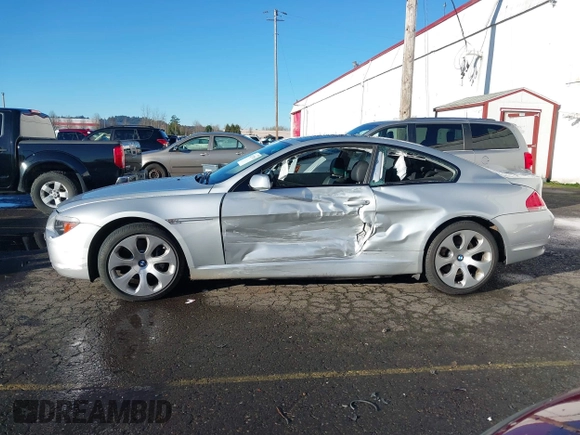 2006 BMW 6 Series 650Ci with VIN WBAEH13406CR50897, listed as a IAAI auction lot 41237283 with 98,027 mi miles. Bid and sale history available at carsss.com. Image 14.