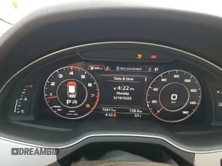2019 Audi Q7 Premium Plus with VIN WA1LHAF75KD021660, listed as a Copart auction lot 57448675 with 70,411 mi miles and Salvage title. Bid and sale history available at DreamBid. Image 9.