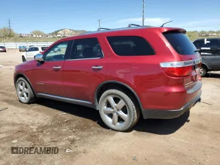 2013 Dodge Durango Citadel with VIN 1C4SDJETXDC562837, listed as a Copart auction lot 55730655 with 221,347 mi miles and Clean Title. Bid and sale history available at carsss.com. Image 2.
