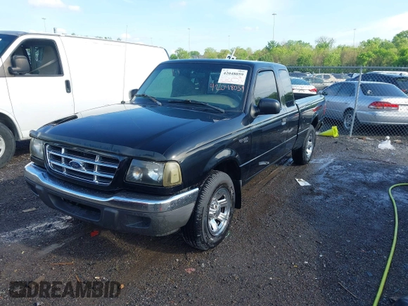 2002 Ford Ranger XLT Appearance with VIN 1FTYR44E72PA64505, listed as a IAAI auction lot 42048059 with 382,344 mi miles. Bid and sale history available at carsss.com. Image 2.