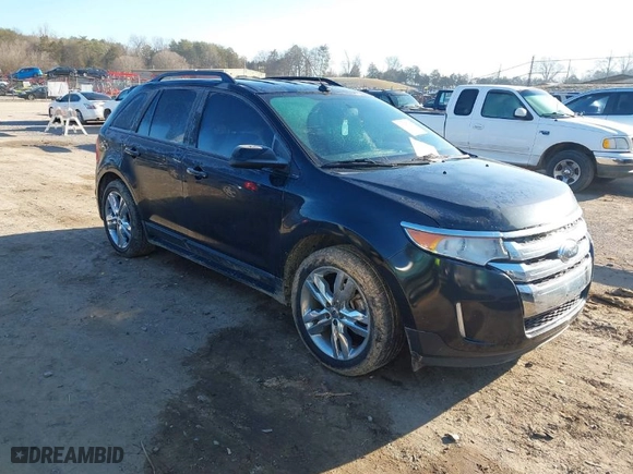 2012 Ford Edge SEL with VIN 2FMDK3J92CBA52044, listed as a IAAI auction lot 41640793 with 175,629 mi miles. Bid and sale history available at carsss.com. Image 1.