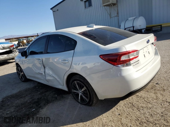 2023 Subaru Impreza Premium with VIN 4S3GKAD6XP3600515, listed as a Copart auction lot 43588575 with 5,059 mi miles and Salvage title. Bid and sale history available at DreamBid. Image 2.