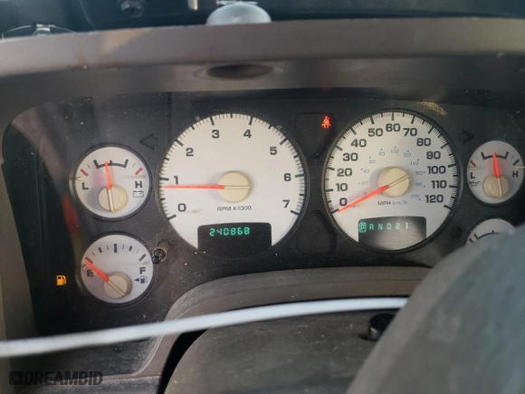 2003 Dodge Ram 1500 ST with VIN 1D7HU18D83J674423, listed as a Copart auction lot 49158245 with 240,868 mi miles and Salvage Title. Bid and sale history available at carsss.com. Image 9.