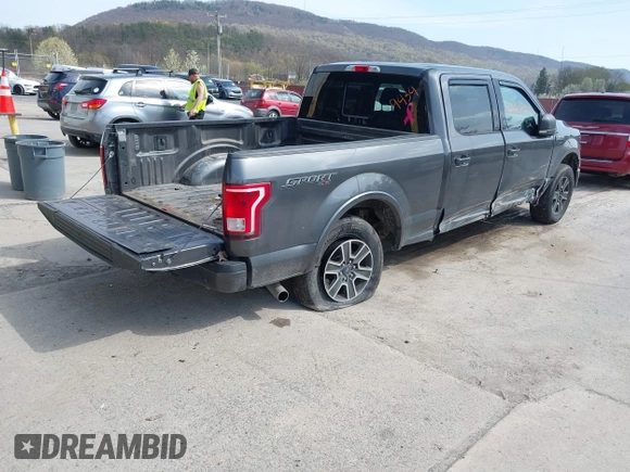 2015 Ford F-150 XLT with VIN 1FTFW1EF9FFA38148, listed as a IAAI auction lot 42069434 with 260,329 mi miles and . Bid and sale history available at DreamBid. Image 4.